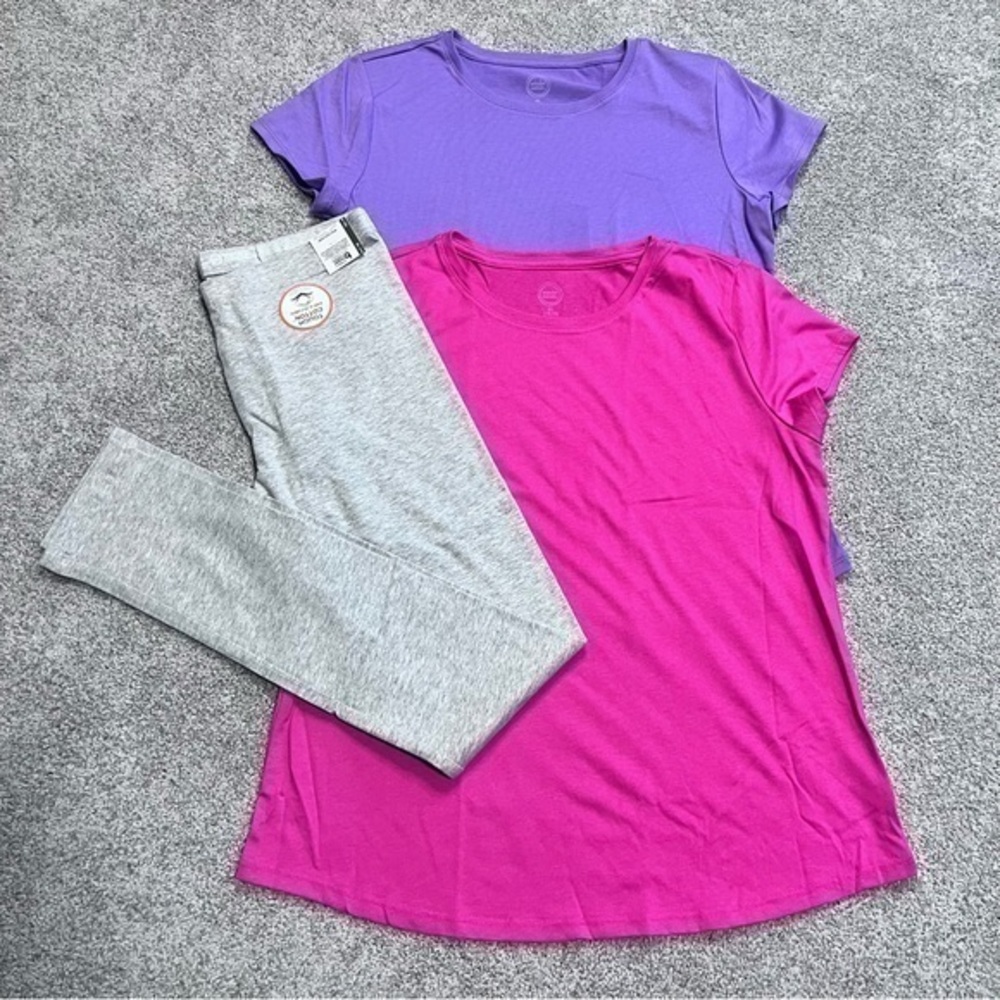 NWT Girls XL (14-16) plus size tshirt and legging bundle